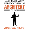 Architekt Lustiger Spruch Handwerker Geschenk