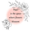 Yoga Room Blossoms Awaken