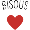Bisous coeur