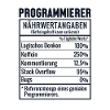 Programmierer Nährwertangaben Developer Coder