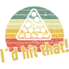I´d hit that / Billiard Snooker
