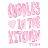 Cuddles in the kitchen