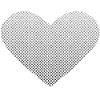 Liebe - Heart Bubble Grey Gradient