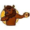 Discus Thrower Bison