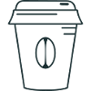 bean loving takeaway cup