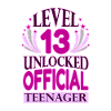 Adolescente anniversaire niveau 13 débloqué