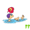 natation enfant humour