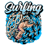 Surfing Surfing Surfboard Surfing Surfer