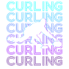 Curling Retro Gift