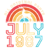 Juli 1987 Retro