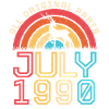 Juli 1990 Retro