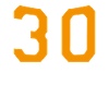Numéro 30 Orange