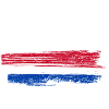 Grunge Flag Brushstroke Americana