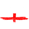 Grunge Flag Fusion USA UK Cross