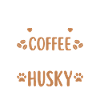 Husky Coffee Dog Cafe