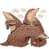 Nous aimons escalader pangolin