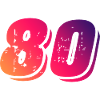 80 number symbol