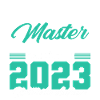 Master 2023 Abschluss Geschenk Studium Absolvent