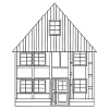 Half-timbered house