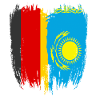 Germany Flag Kazakhstan