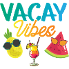Vacay Vibes - Coctail T-Shirt