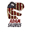 Patriotic Adam Dinosaur Adamsaurus