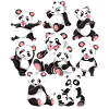 Pandabär