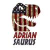 Patriotic Adrian Dinosaur Adriansaurus