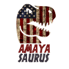 Patriotic Amaya Dinosaur Amayasaurus