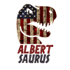 Patriotic Albert Dinosaur Albertsaurus