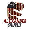 Patriotic Alexander Dinosaur Alexandersaurus