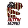 Patriotic Austin Dinosaur Austinsaurus
