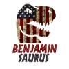 Patriotic Benjamin Dinosaur Benjaminsaurus
