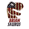 Patriotic Brian Dinosaur Briansaurus