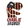 Patriotic Charlie Dinosaur Charliesaurus