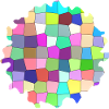 Buntes geometrisches Muster