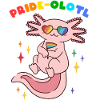 Axolotl Pride LGBTQ Pride Gift