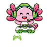 Gamesolotl – Axolotl Gamer Amateur de jeux vidéo