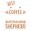 Australischer Schäferhund Kaffee Hund Cafe