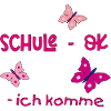 Schulanfang, Schmetterling
