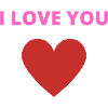 i love you personnaliser