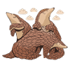 J’aime vraiment pangolins pangolin