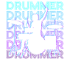 Drummer Retro Gift