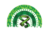 Mental Health Awareness Rainbow Green