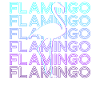 Flamingo Retro Gift