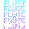 Flute Flutist Retro Gift