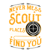 Never mess with a scout