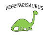 Vegetarier Dinosaurier