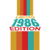 1986 Édition Limitée Birthday Design