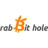 Digital Bitcoin Graph on Dark Blue